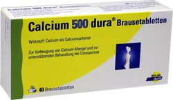 CALCIUM 500 dura Brausetabletten