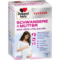 DOPPELHERZ Schwangere+Mtter system Kapseln