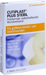 CUTIPLAST Plus steril 5x7 cm Verband