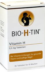 BIO-H-TIN Vitamin H 2,5 mg fr 12 Wochen Tabletten