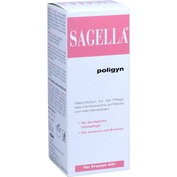 SAGELLA poligyn Intimwaschlotion fr Frauen 50+