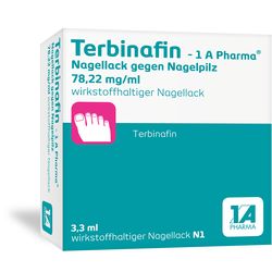 TERBINAFIN-1A Pharma Nagell.g.Nagelpilz 78,22mg/ml