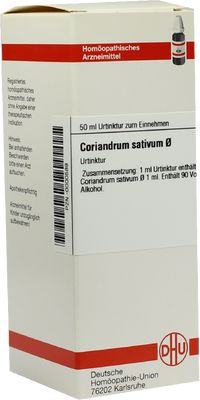 CORIANDRUM sativum Urtinktur D 1