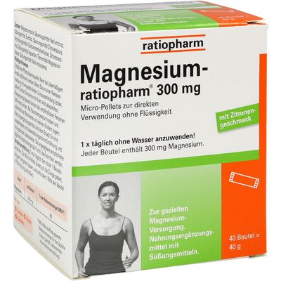 MAGNESIUM-RATIOPHARM 300 mg Micro-Pellets m.Gran.