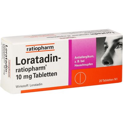 LORATADIN-ratiopharm 10 mg Tabletten