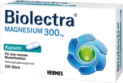 BIOLECTRA Magnesium 300 mg Kapseln