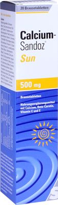 CALCIUM SANDOZ Sun Brausetabletten