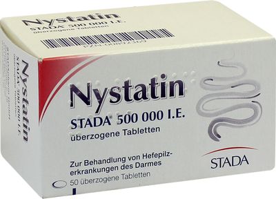 NYSTATIN STADA 500.000 I.E. berzogene Tab.