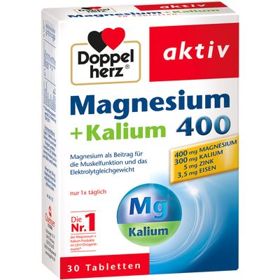 DOPPELHERZ Magnesium+Kalium Tabletten