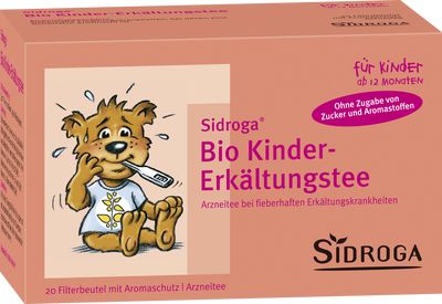 SIDROGA Bio Kinder-Erkltungstee Filterbeutel