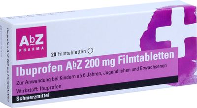 IBUPROFEN AbZ 200 mg Filmtabletten