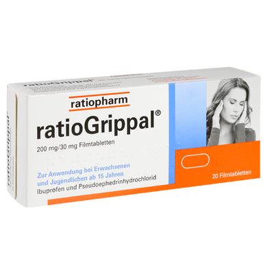 RATIOGRIPPAL 200 mg/30 mg Filmtabletten