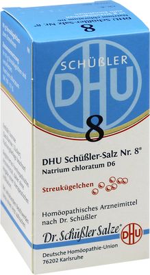 BIOCHEMIE DHU 8 Natrium chloratum D 6 Globuli