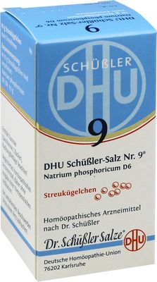 BIOCHEMIE DHU 9 Natrium phosphoricum D 6 Globuli