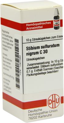 STIBIUM SULFURATUM NIGRUM C 30 Globuli