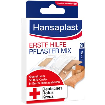 HANSAPLAST Erste Hilfe Pflaster Mix
