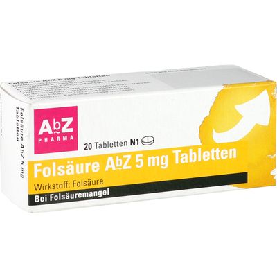 FOLSURE AbZ 5 mg Tabletten