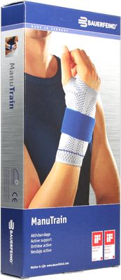 MANUTRAIN Handgelenkbandage rechts Gr.6 natur