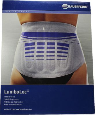 LUMBOLOC Rckensttzbandage Gr.2 titan