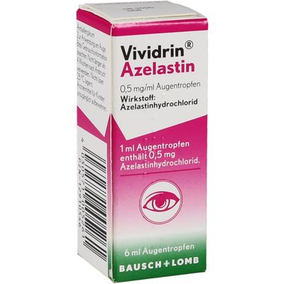VIVIDRIN Azelastin 0,5 mg/ml Augentropfen