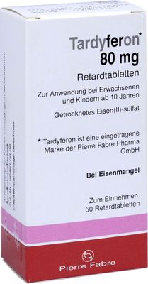 TARDYFERON Depot-Eisen(II)-sulfat 80 mg Retardtab.