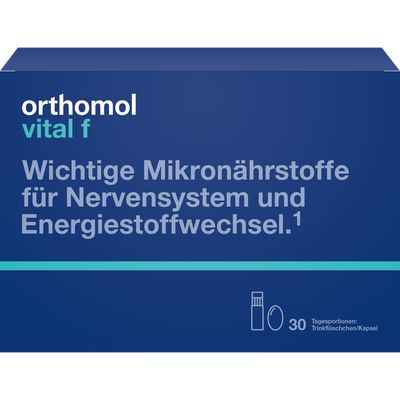 ORTHOMOL Vital F Trinkflschchen/Kaps.Kombipack.