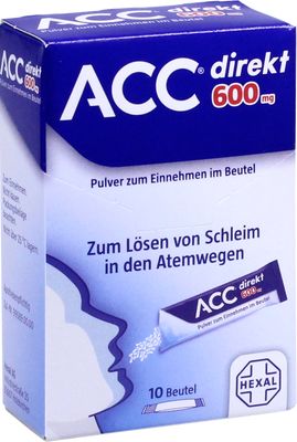 ACC direkt 600 mg Pulver zum Einnehmen im Beutel