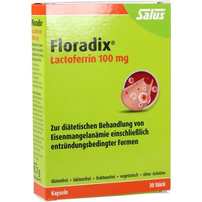 FLORADIX Lactoferrin 100 mg Kapseln