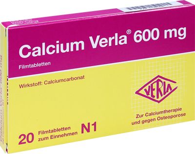 CALCIUM VERLA 600 mg Filmtabletten
