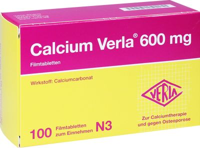 CALCIUM VERLA 600 mg Filmtabletten