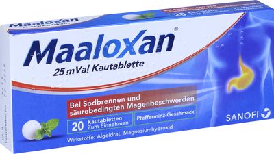 MAALOXAN 25 mVal Kautabletten