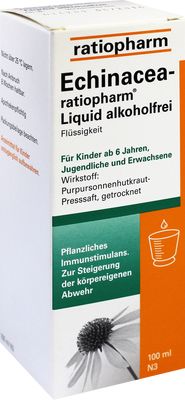 ECHINACEA-RATIOPHARM Liquid alkoholfrei