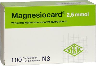 MAGNESIOCARD 2,5 mmol Filmtabletten