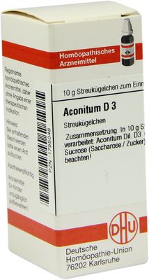 ACONITUM D 3 Globuli