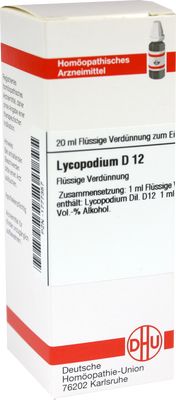 LYCOPODIUM D 12 Dilution