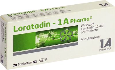 LORATADIN-1A Pharma Tabletten