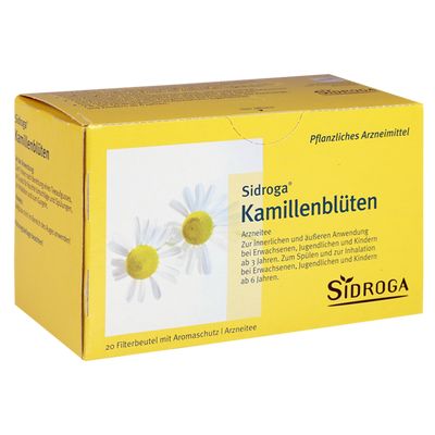 SIDROGA Kamillenblten Tee Filterbeutel