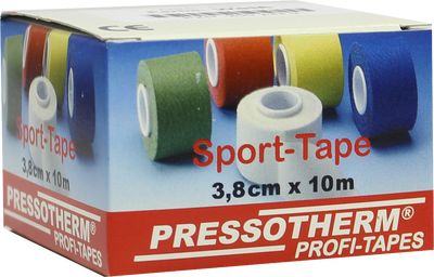 PRESSOTHERM Sport-Tape 3,8 cmx10 m wei