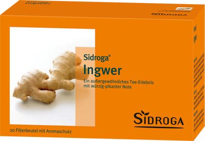 SIDROGA Ingwer Tee Filterbeutel