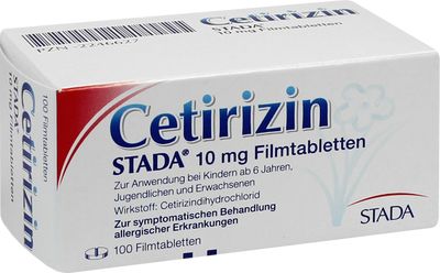 CETIRIZIN STADA 10 mg Filmtabletten