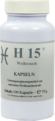 H 15 Weihrauchkapseln 350 mg