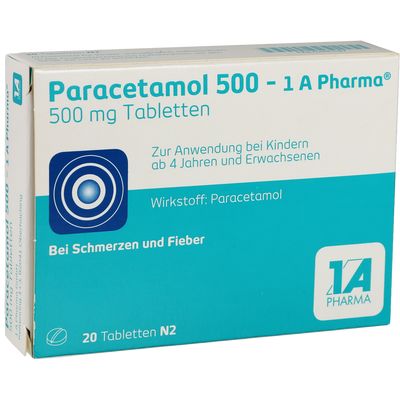 PARACETAMOL 500-1A Pharma Tabletten