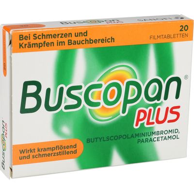 BUSCOPAN plus 10 mg/500 mg Filmtabletten