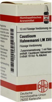 CAUSTICUM HAHNEMANNI LM XVIII Dilution