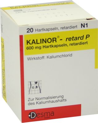 KALINOR retard P 600 mg Hartkapseln
