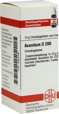 ACONITUM D 200 Globuli
