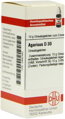 AGARICUS D 30 Globuli