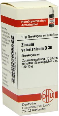 ZINCUM VALERIANICUM D 30 Globuli