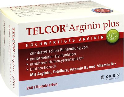 TELCOR Arginin plus Filmtabletten