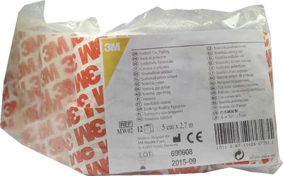 POLSTERWATTE Binde 5 cmx2,7 m Rolle MW02